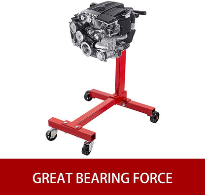Adjustable engine mounting head