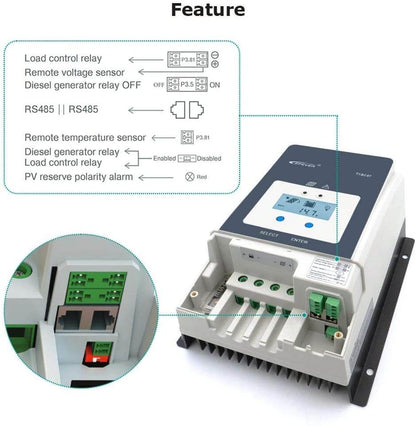 EPEVER MPPT Solar Controller Charge 50A - The Shopsite