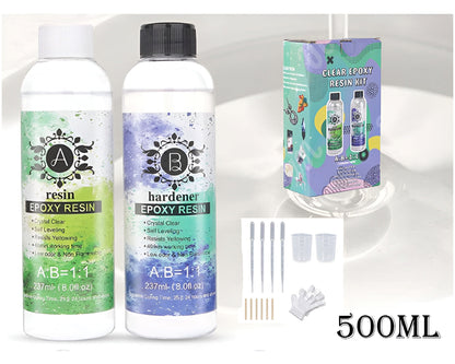 resin for glass