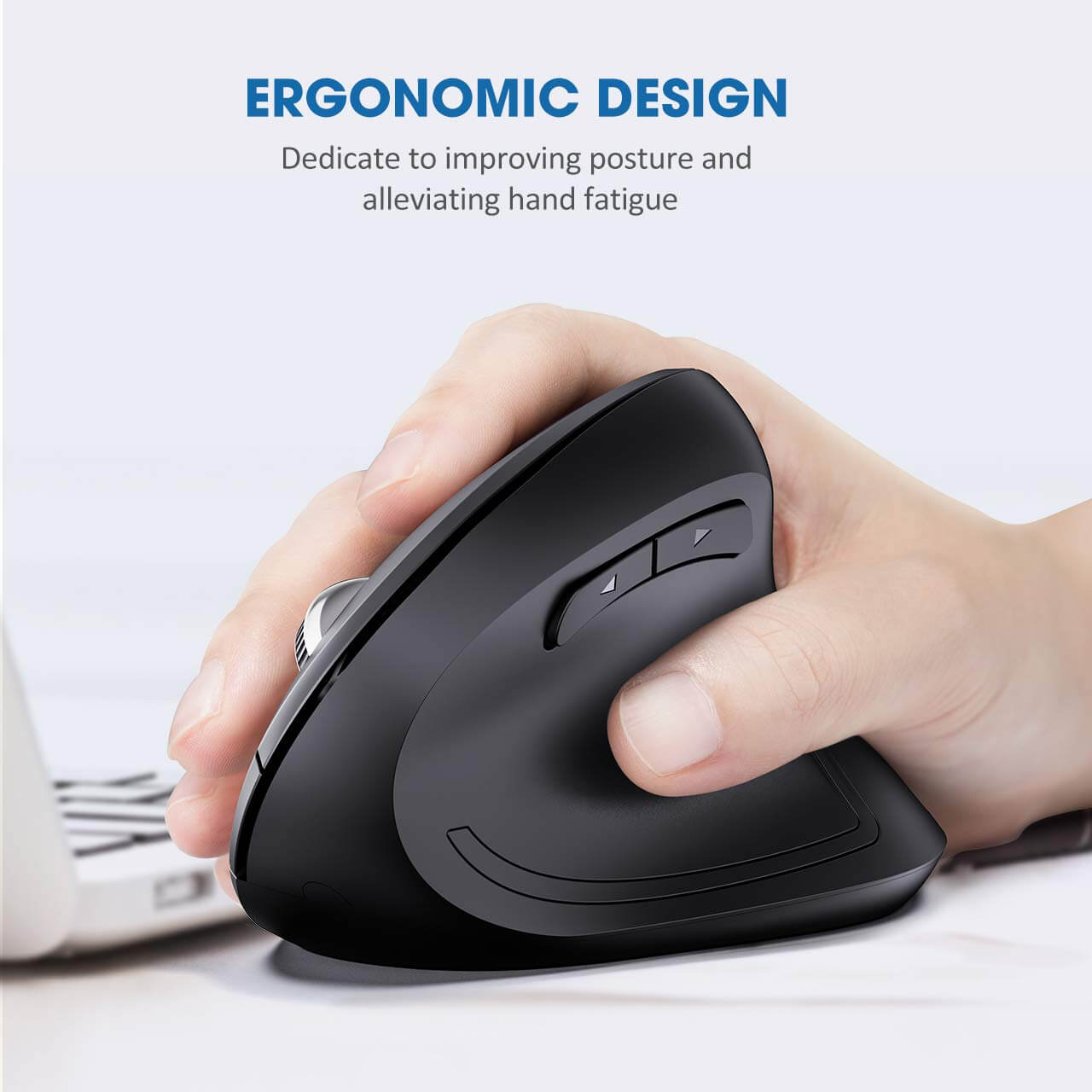 Ergonomic Mouse Wireless Vertical Mouse 2.4G - The Shopsite