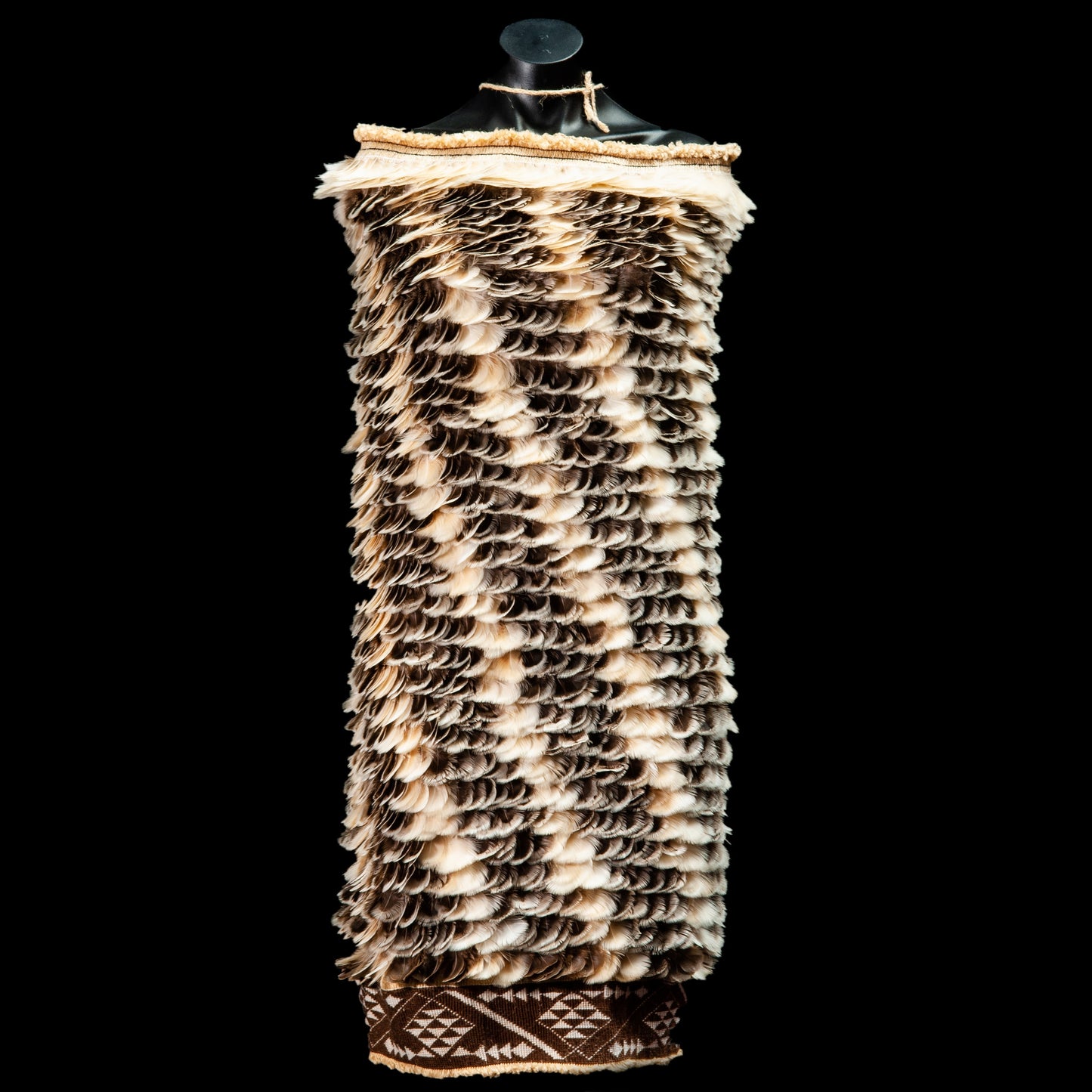 Kahu Huruhuru (Māori cloak) by David Grace Clothing