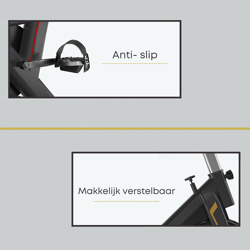 Exercise bike belt drive system