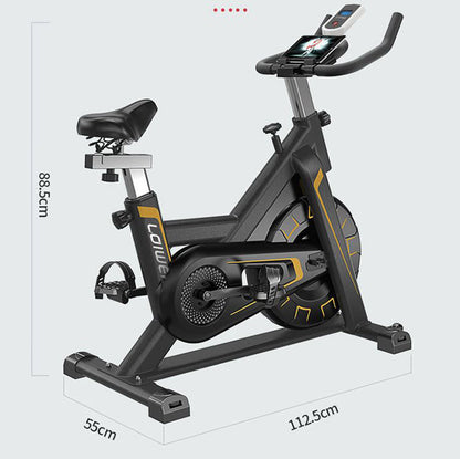 Exercise bike anti slip pedals