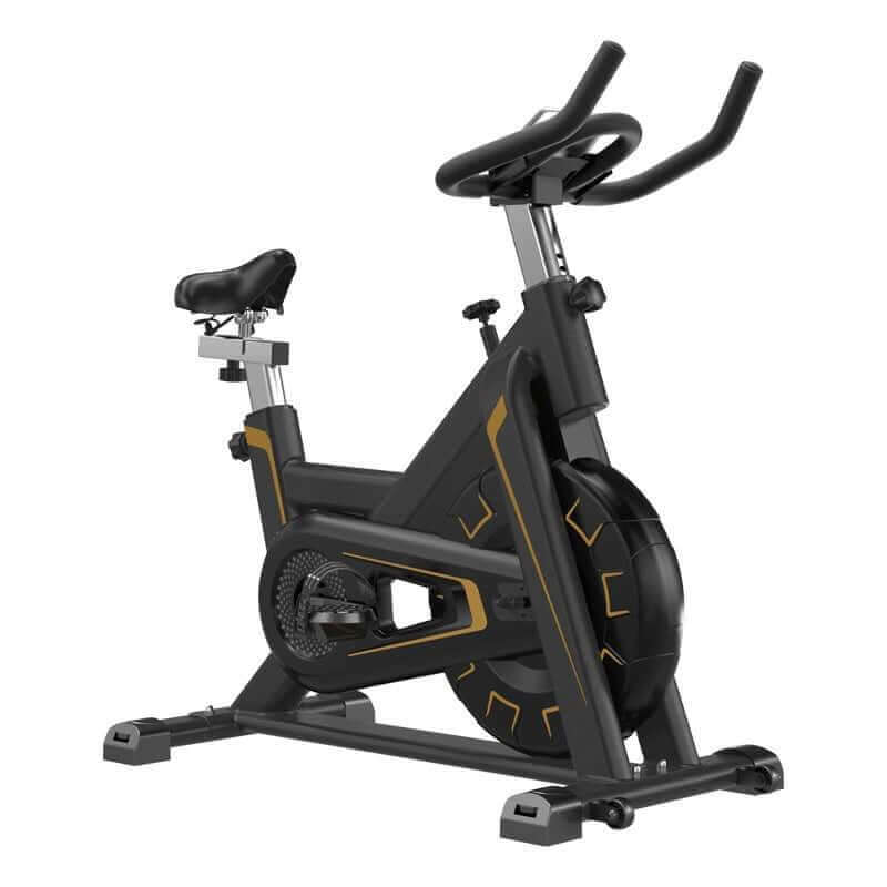 Exercise Bike Indoor Exercise Spinning Cycling Black - The Shopsite