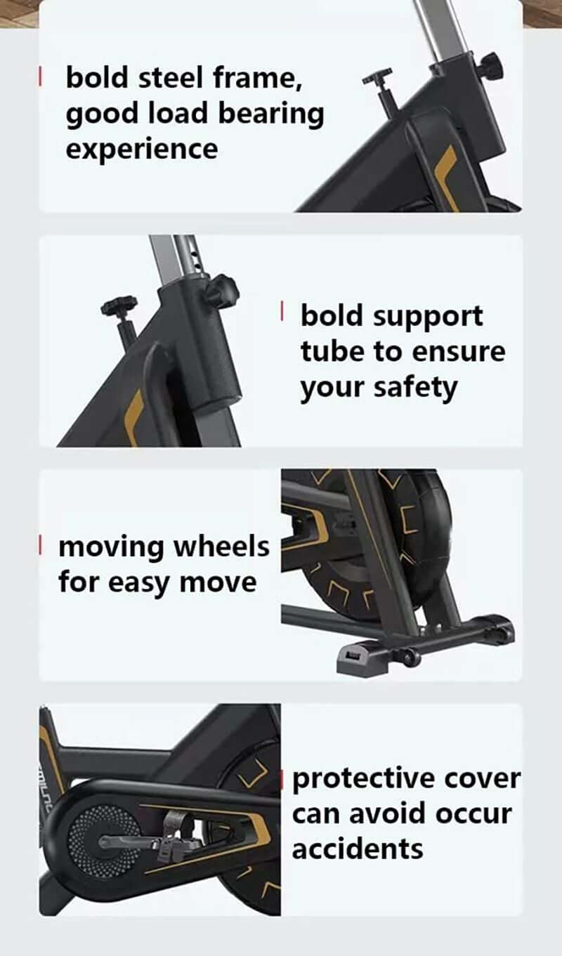 Exercise Bike for Home & Gym Spinning Bicycle - The Shopsite