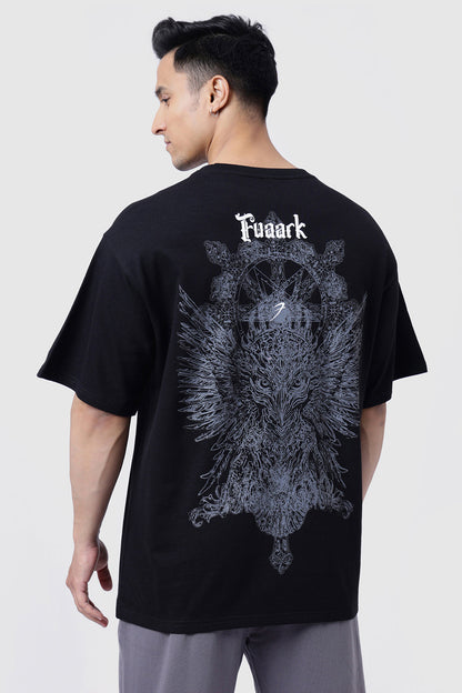 Eagle Oversized T-shirt Black
