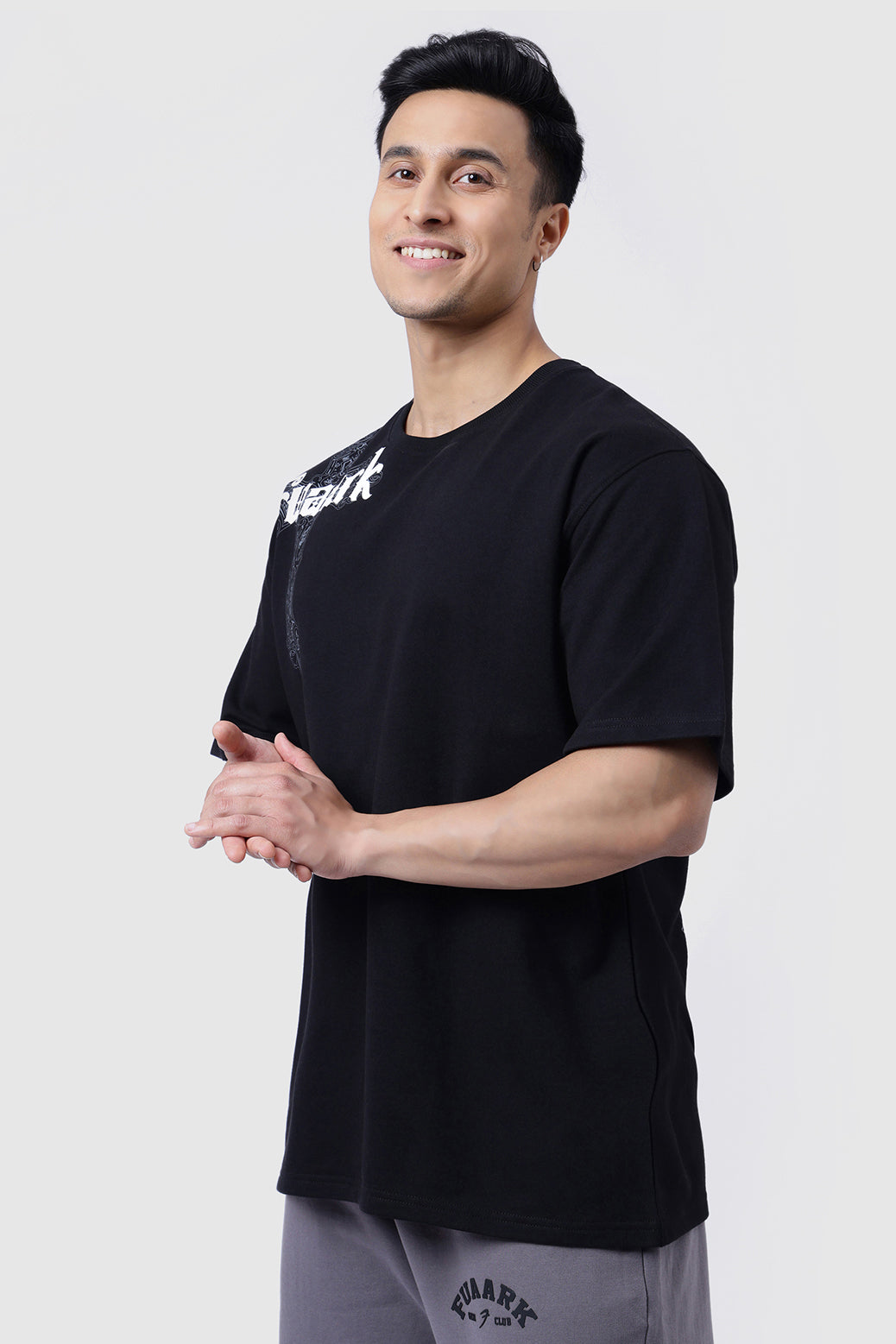 Eagle Oversized T-shirt Black