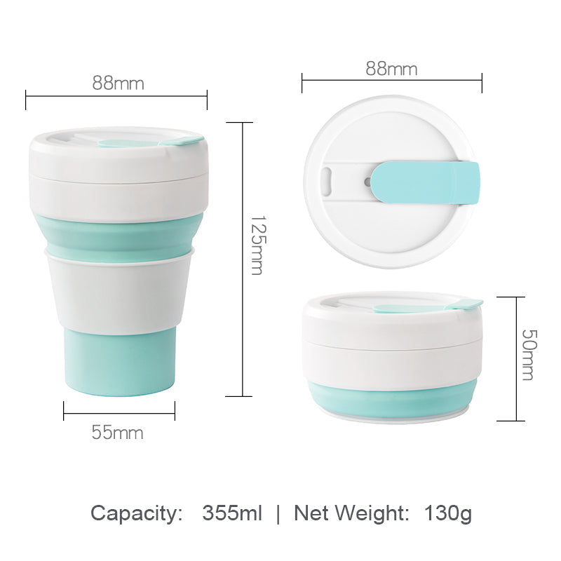 Eco Silicone Collapsible Coffee Cup
