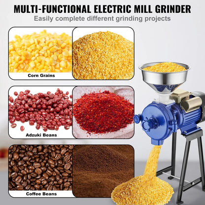 Electric Grain Mill Grinder Machine 3000W