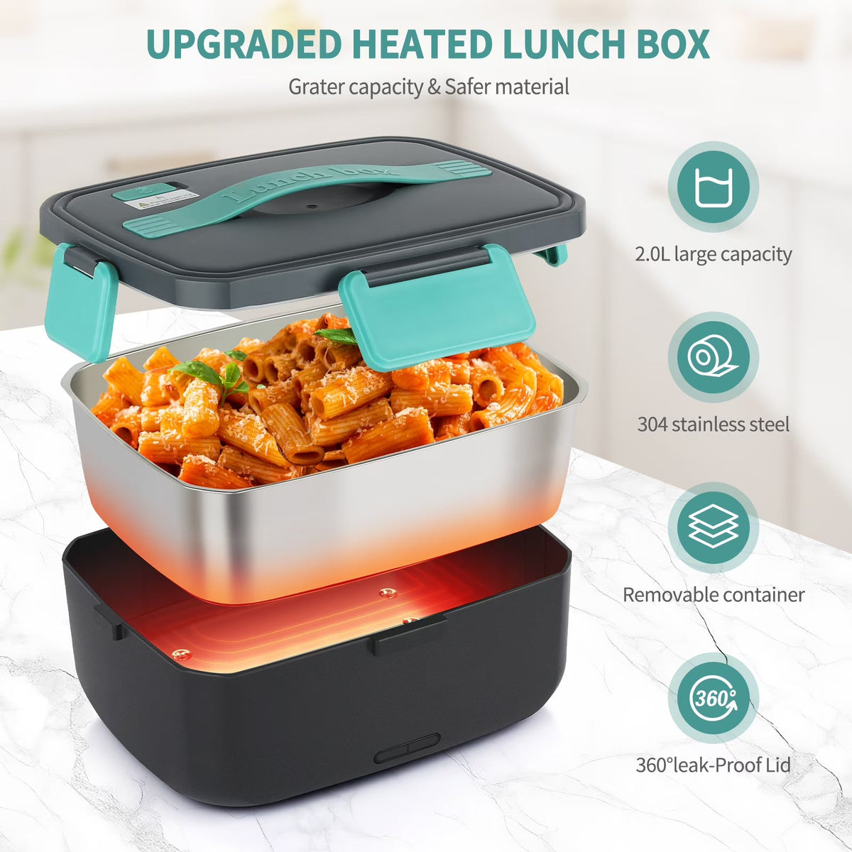 Electric Lunch Box Food Warmer