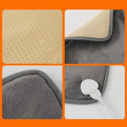 Electric Hot Heated Pad Blanket for Back Pain Muscle Pain Relieve