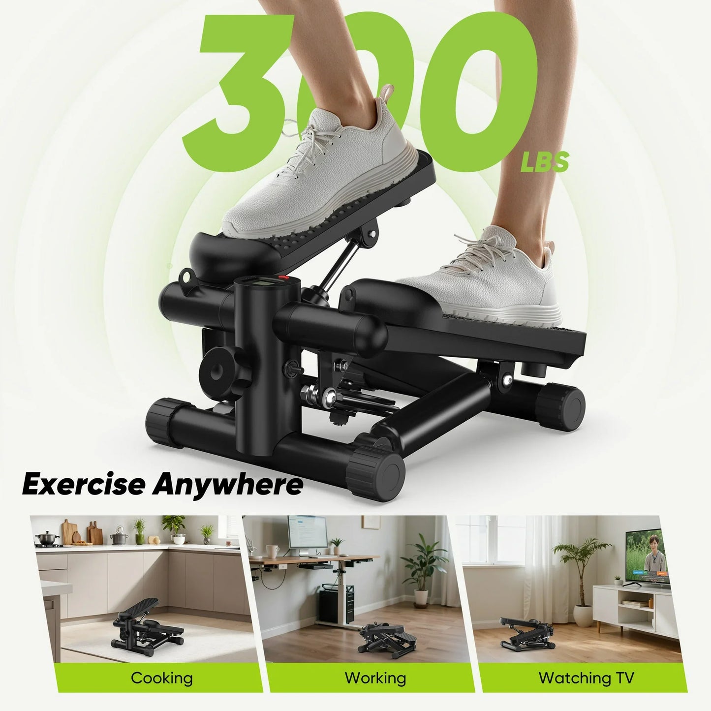 Electronic Stepper Mini Elliptical Trainer