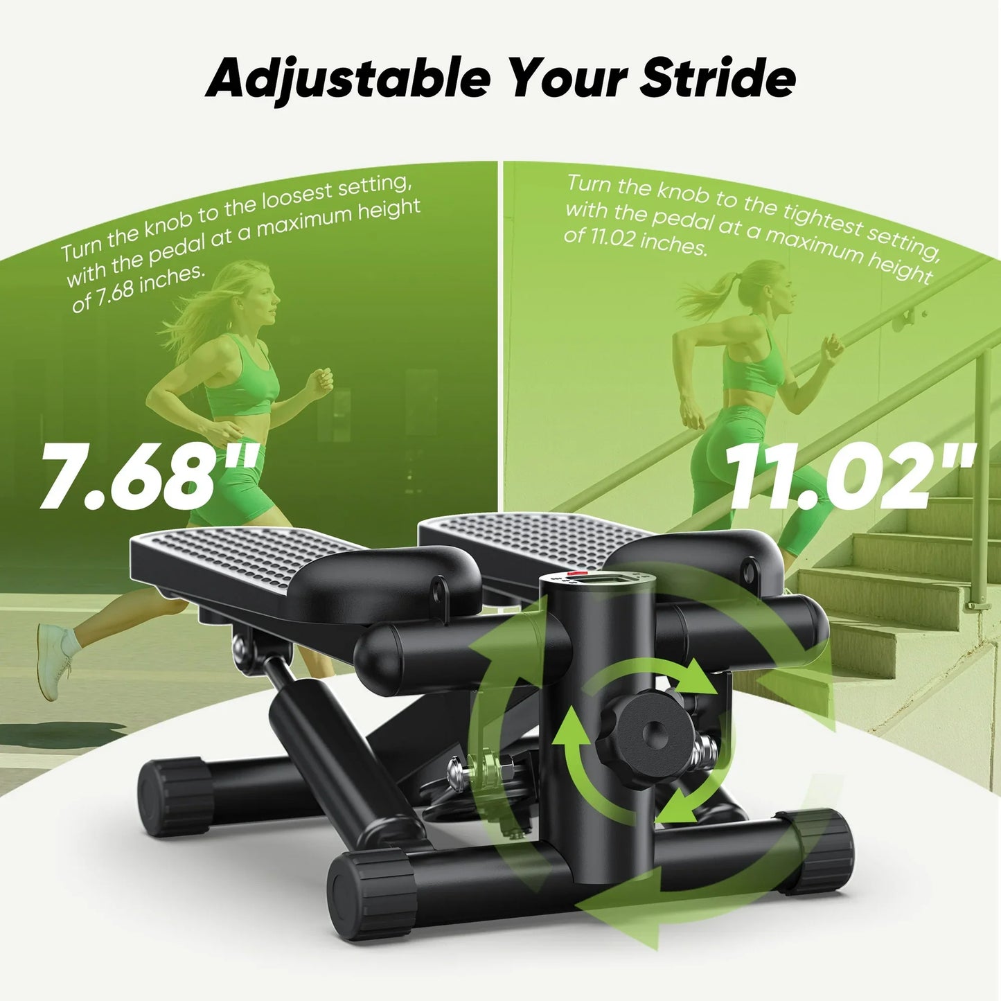 Electronic Stepper Mini Elliptical Trainer