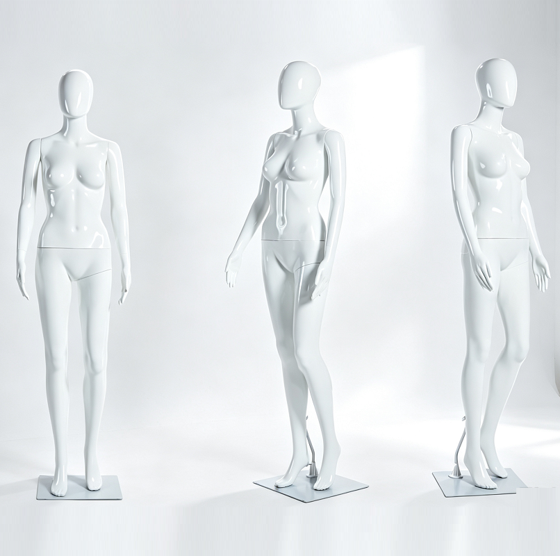 Brand New Female Full Mannequin with Head 180cm  GLOSSY WHITE