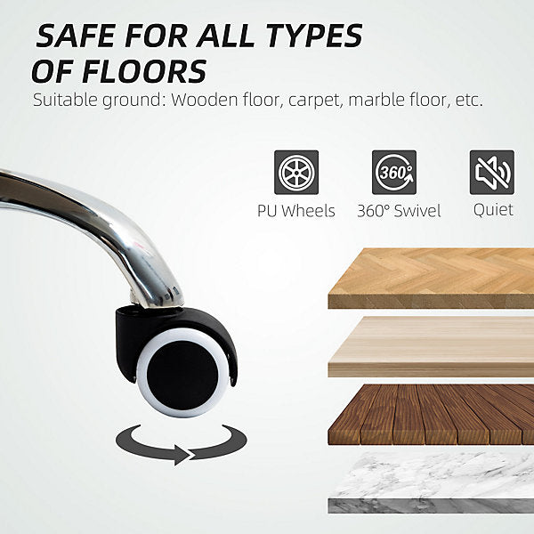 Ergonomic Office Chair with Massager and Footrest Gaming Chair