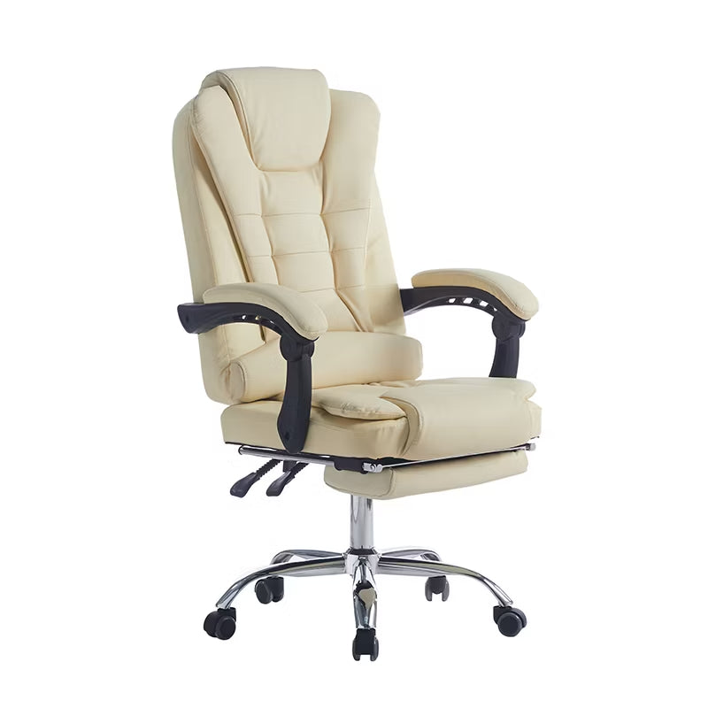 Ergonomic Office Chair with Massager and Footrest Gaming Chair