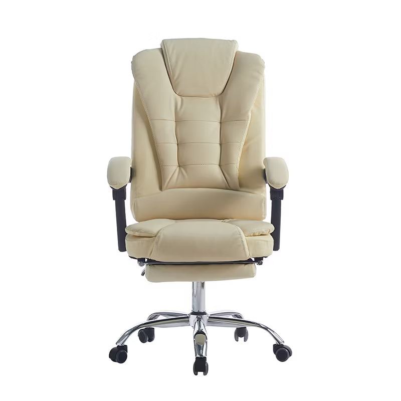 Ergonomic Office Chair with Massager and Footrest Gaming Chair