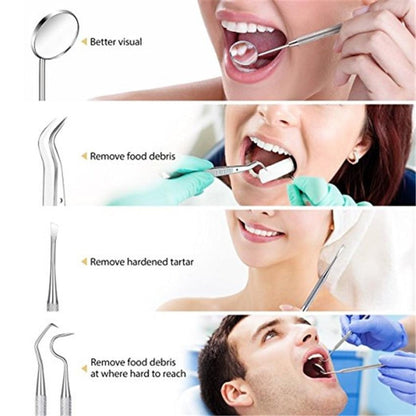 Essential Dental Hygiene Tool Kit 5pc