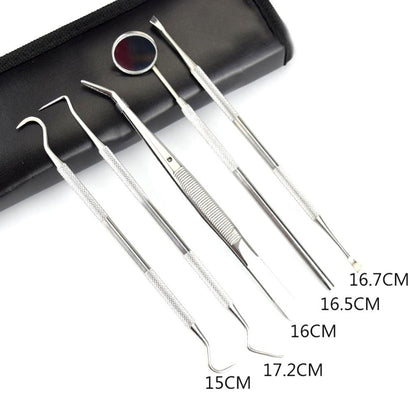 Essential Dental Hygiene Tool Kit 5pc