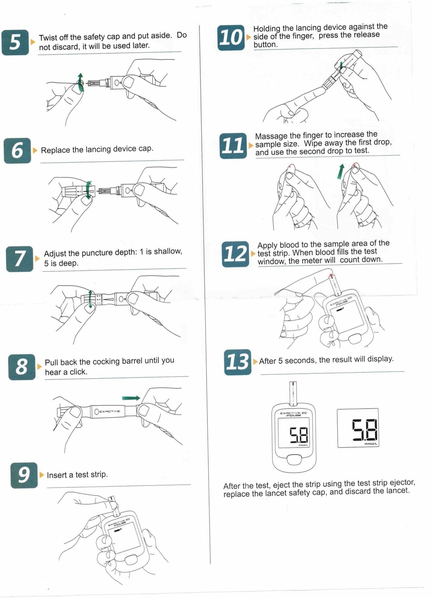 Blood Glucose Testing Meter