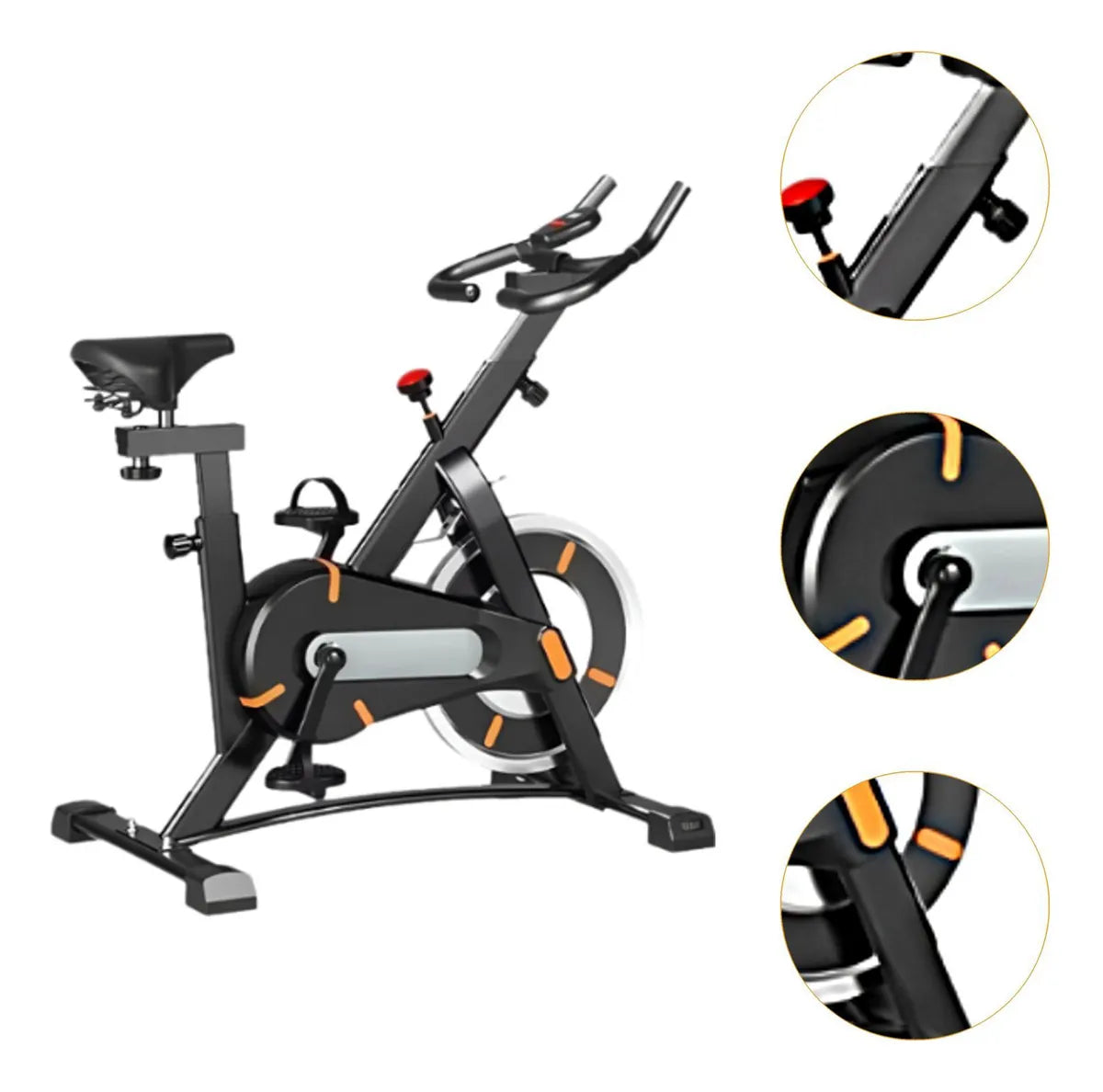 Adjustable Exercise Bike Spin Bike Heavy Duty