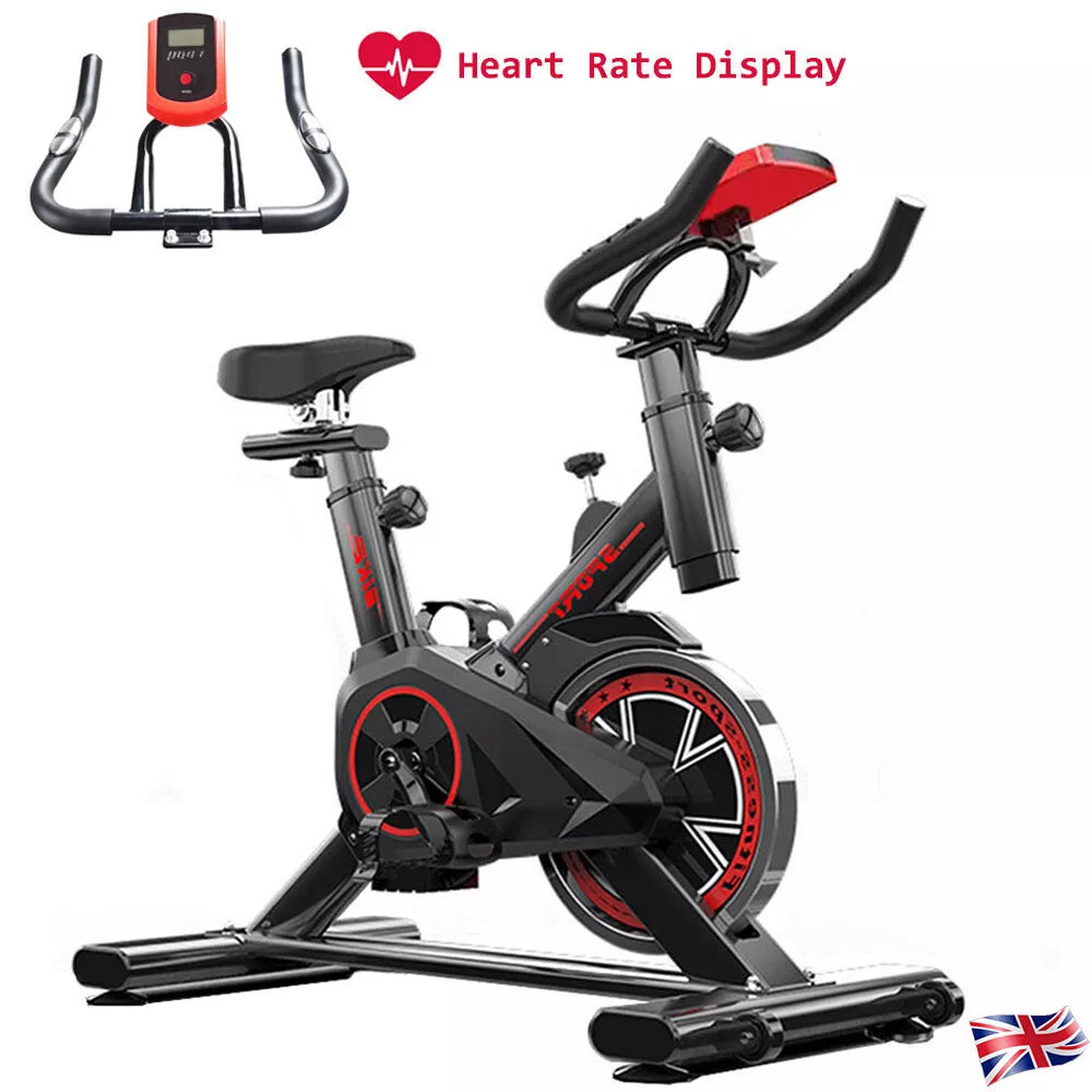 Adjustable Exercise Bike Spin Bike Heavy Duty