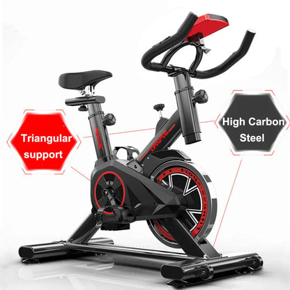 Adjustable Exercise Bike Spin Bike Heavy Duty