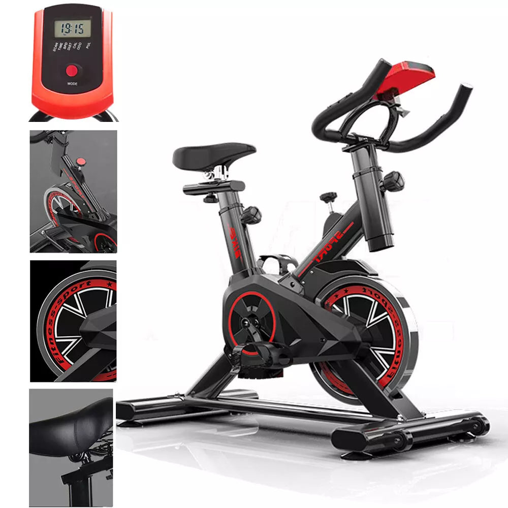 Adjustable Exercise Bike Spin Bike Heavy Duty