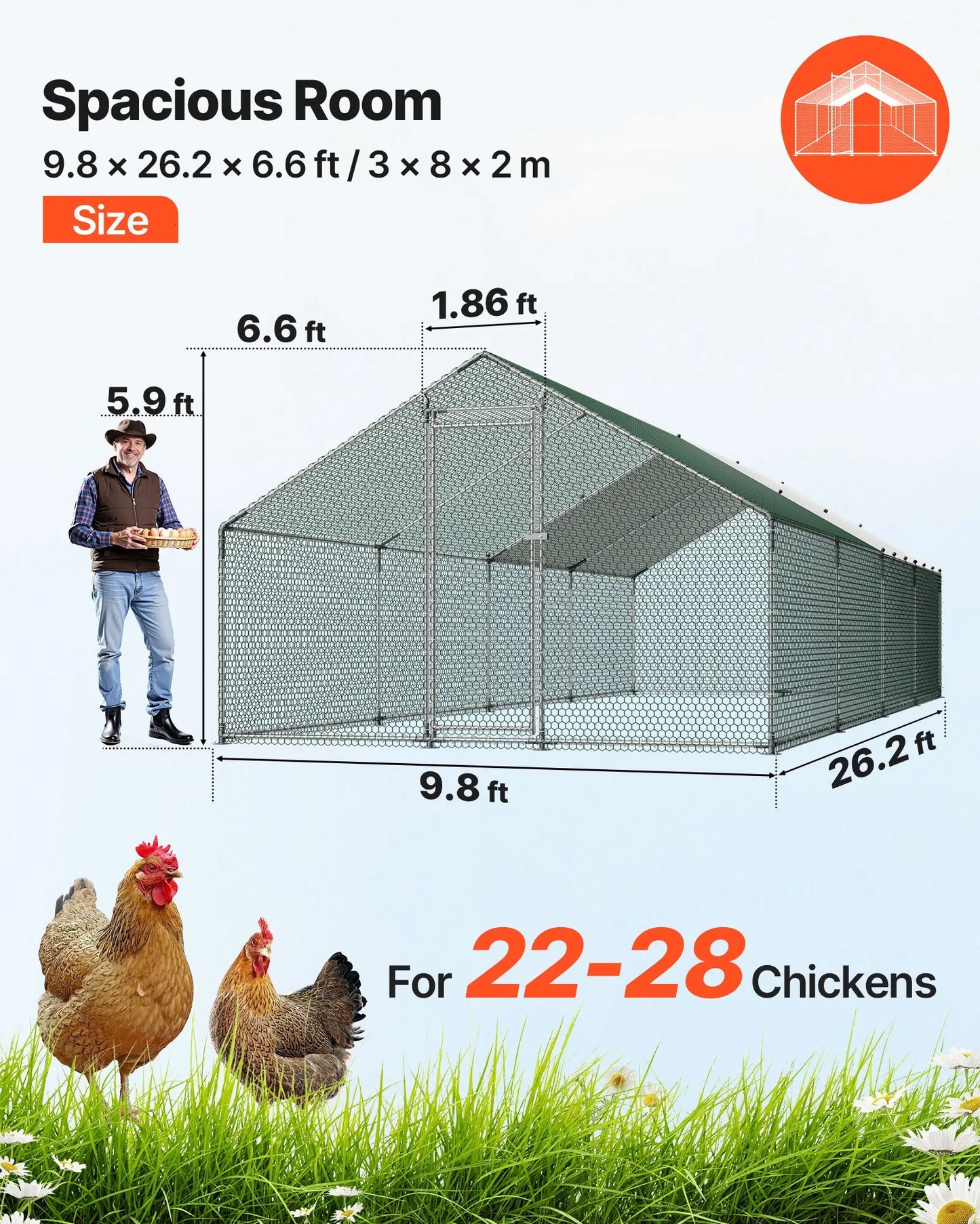 Outdoor Chicken Coop