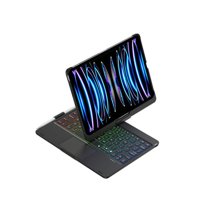 iPad 11" Air 5/4 A16 10th Backlit 360° Rotatable Bluetooth keyboard case