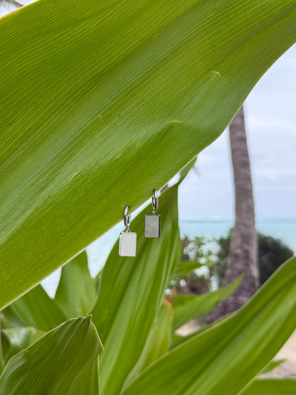 Moana Mā Silver Huggies