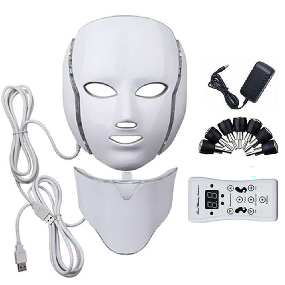 LED light therapy face mask
