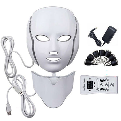 LED light therapy face mask