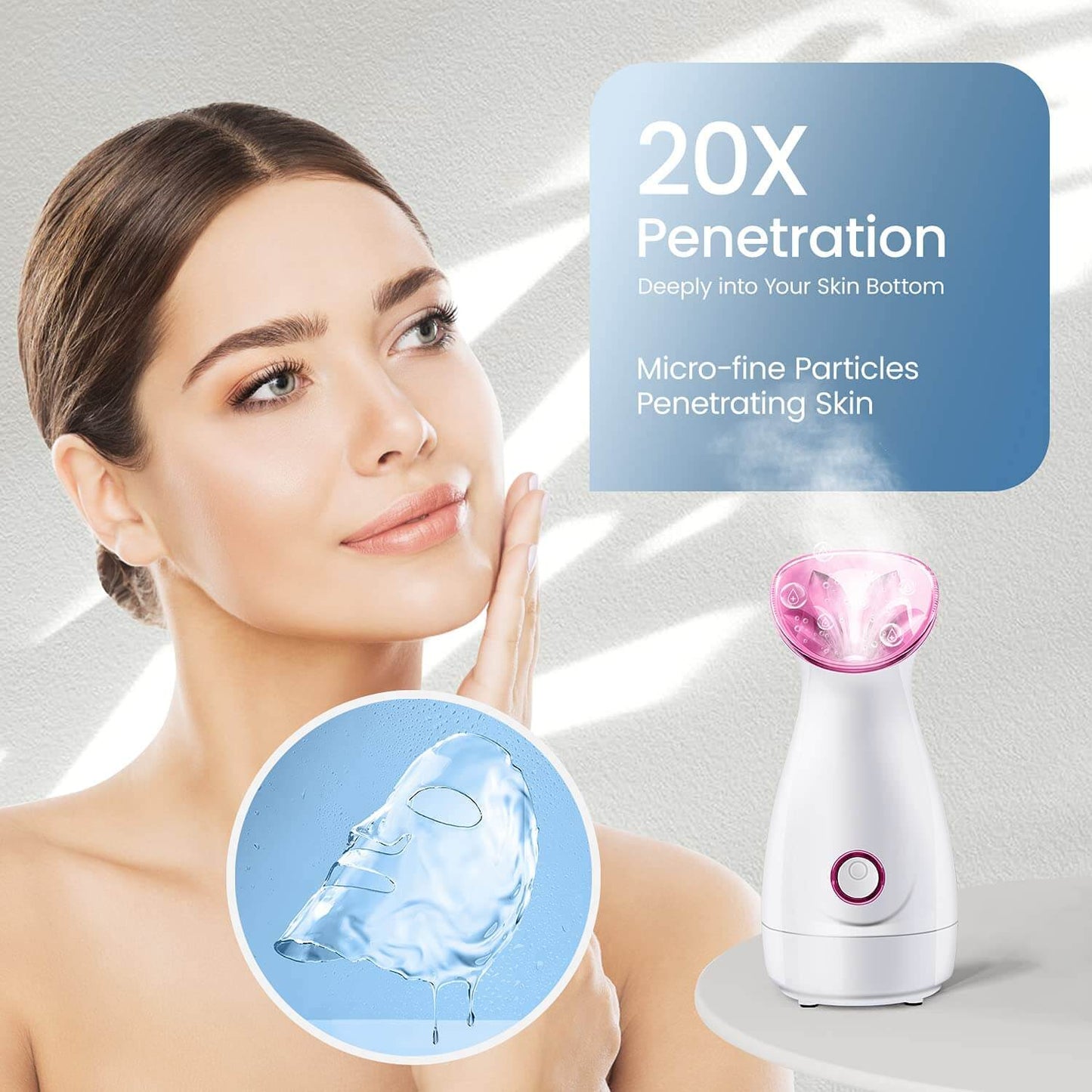 Facial Face Thermal Spa Steamer Pores Steam Sparyer Skin Sauna Machine