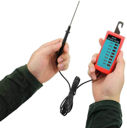 insulated grip voltage tester