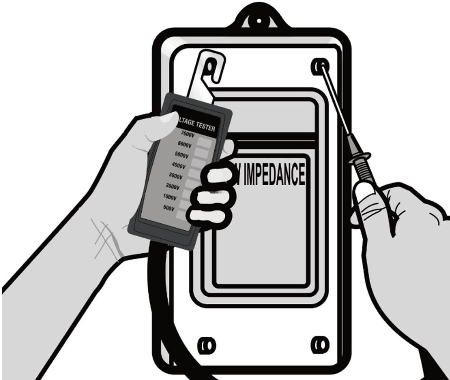 electric fence test hook