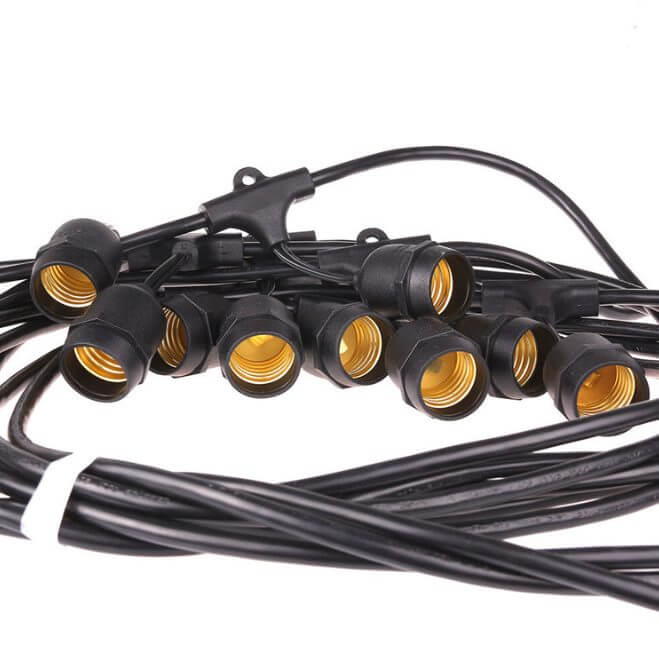 Close up of LED bulbs