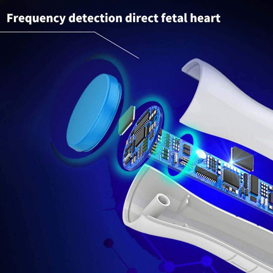 Fetal Doppler Baby Heart Rate Monitor Home Sonar Doppler Stethoscop - The Shopsite