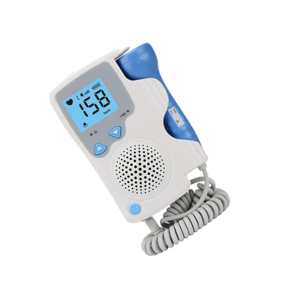 Fetal Doppler Baby Heart Rate Monitor Home Sonar Doppler Stethoscop - The Shopsite