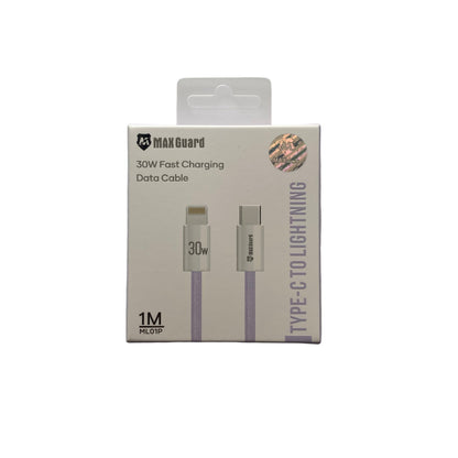 Maxguard 30W Type-C To Lightning Cable (Available in 4 colours)