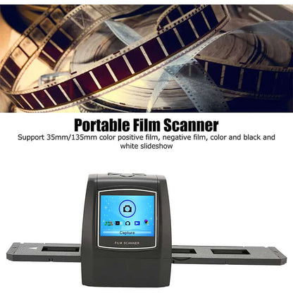 Film scanner for 35mm negatives