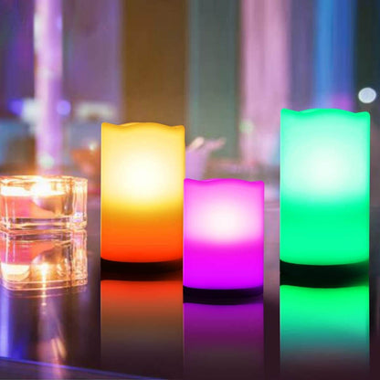 Flameless Candles Battery Operated With Remote - The Shopsite