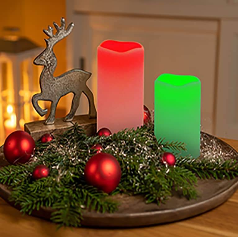 Flameless Candles Battery Operated With Remote - The Shopsite