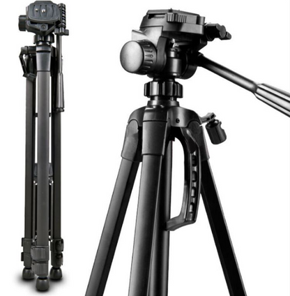 Tripod with smartphone mount