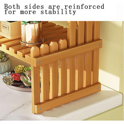3 Tier Bamboo Plant Stand Indoor Pland Shelf for Plants