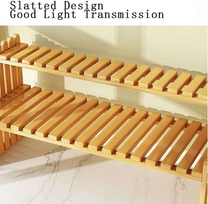 3 Tier Bamboo Plant Stand Indoor Pland Shelf for Plants