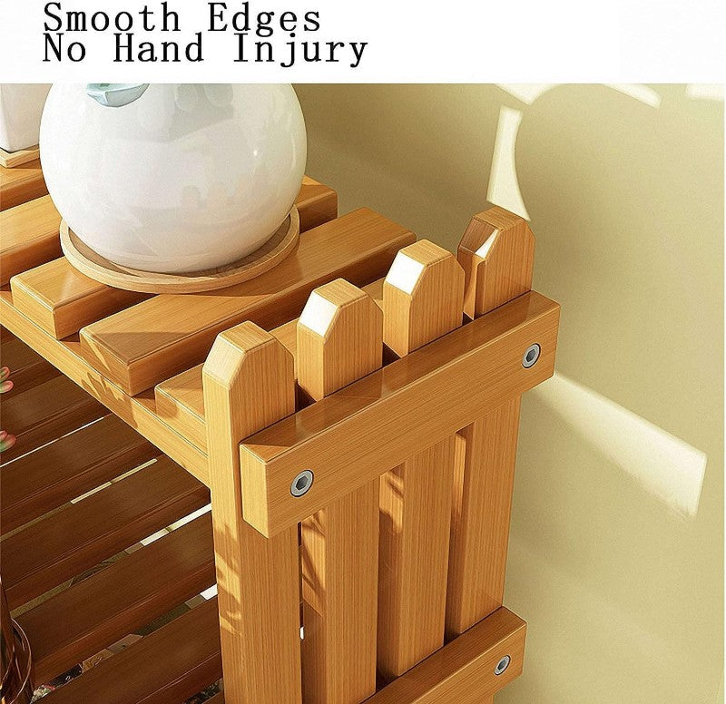 3 Tier Bamboo Plant Stand Indoor Pland Shelf for Plants
