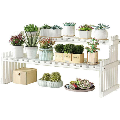 3 Tier Bamboo Plant Stand Indoor Pland Shelf for Plants