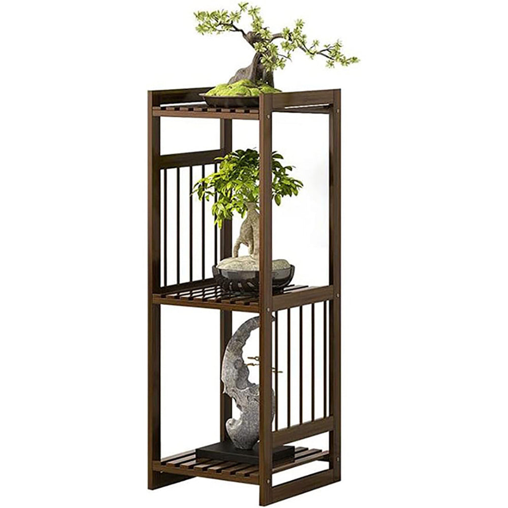 bamboo plant stand rack