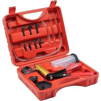 Brake fluid bleeder tool